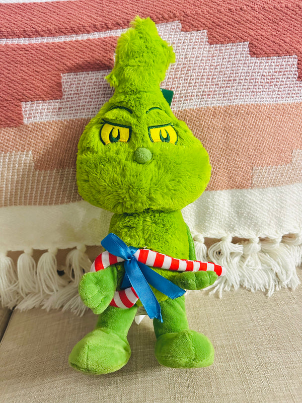 Young Baby Grinch Plush Toy ANIMATED Gemmy Waddler Side Step Stepper Christmas Dr. Seuss