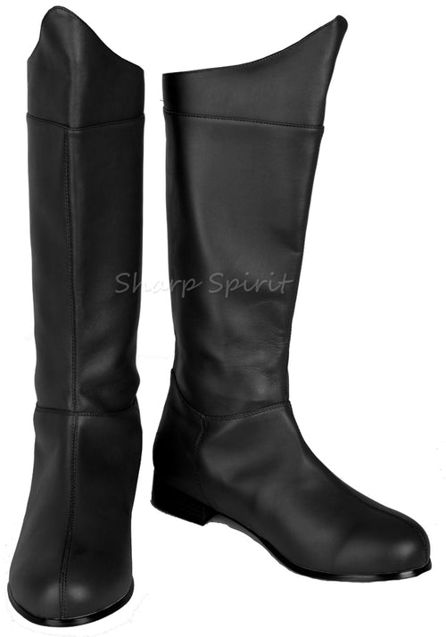 Black Comic Superhero Men's Boots – Sharpspirit